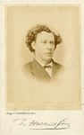 104894 Portret van T. Halbertsma, geboren 1841, hoogleraar in de geneeskunde aan de Utrechtse hogeschool (1867-1898), ...